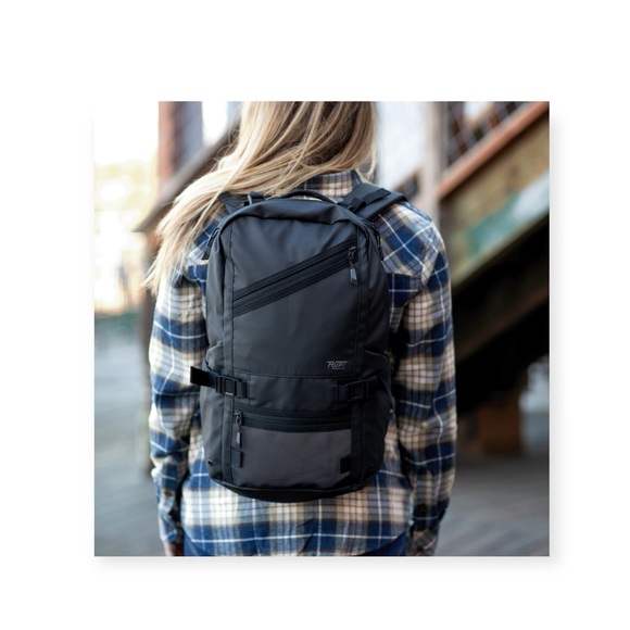 new Rupt ✪ Trex Special Edition Rivin 18L Tech Backpack ✪ Black ✪ Padded Trolley - Picture 13 of 16